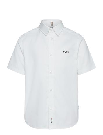 BOSS Short Sleeve Shirt - White - 176