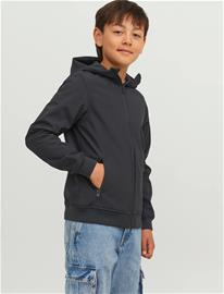 Jack & Jones Jjebasic Softshell Hood Noos Jnr - Grey - 176