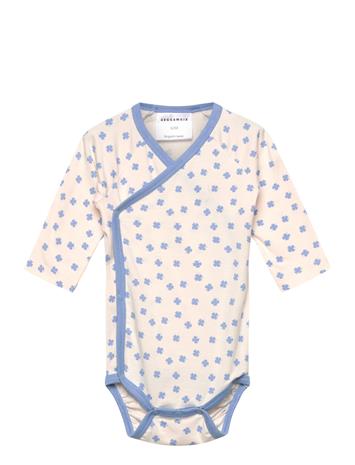 Geggamoja Bamboo Wrap Body - Blue - 62/68