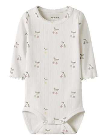 name it Nbfficherry Ls Body - Cream - 86