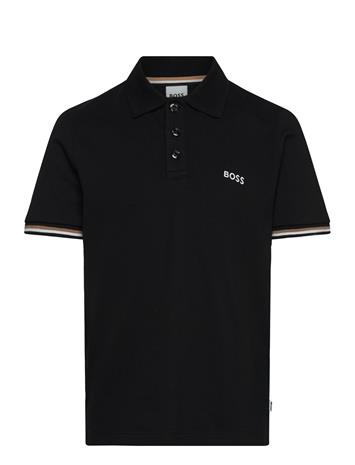 BOSS Short Sleeve Polo - Black - 176