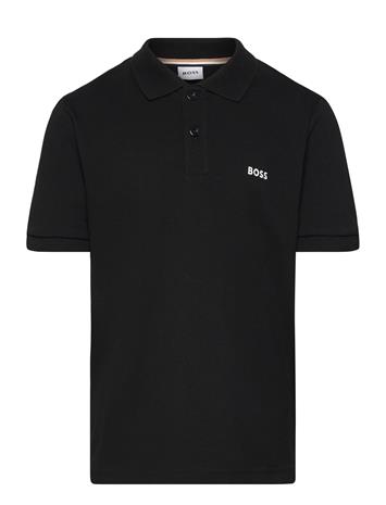 BOSS Short Sleeve Polo - Black - 176