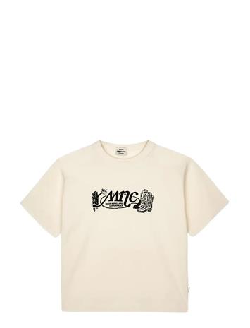 Mads Nørgaard Dry Single Tristi Tee - Cream - 176