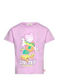 Billieblush Short Sleeves Tee-Shirt - Purple - 140
