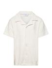 Grunt Graugust Terry Ss Shirt - Cream - XXL/18Y
