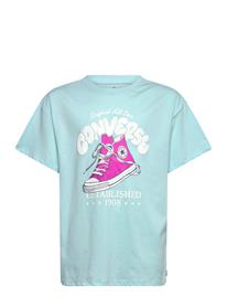 Converse Cnvg Sneaker Graphic Bf Tee - Blue - 163/175