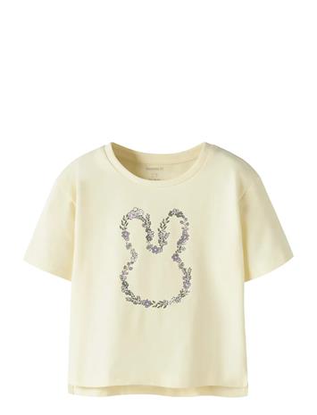 name it Nmfdeneas Ss Nreg Top - Yellow - 116