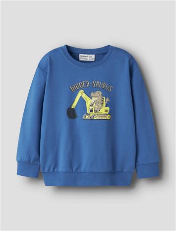 name it Nmmvildar Ls Nreg Sweat Unb - Blue - 116