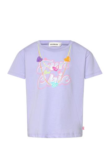 Billieblush Short Sleeves Tee-Shirt - Purple - 152