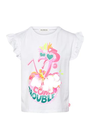 Billieblush Short Sleeves Tee-Shirt - White - 150