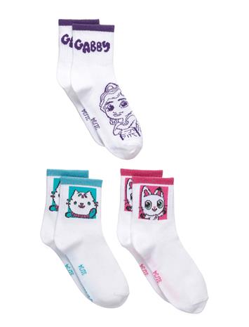 Gabby's Dollhouse Socks - White - 23/26