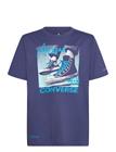 Converse Cnvb Photo Real Cnv Snkr Tee - Blue - 163/175