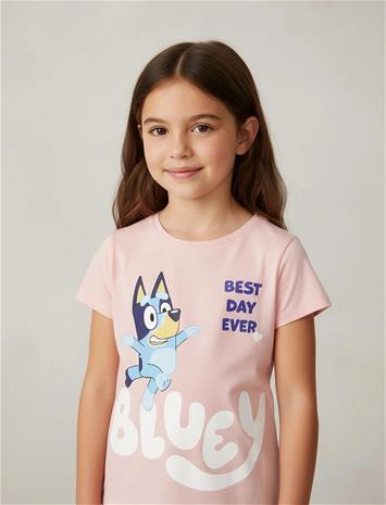 Bluey Tshirt - Pink - 116