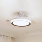 Philips Bliss LED-kattotuuletin, kulta/valkoinen, hiljainen, CCT
