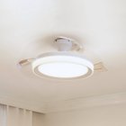 Philips Bliss LED-kattotuuletin, valkoinen, tasavirtakäyttöinen, hiljainen