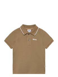 BOSS Short Sleeve Polo - Brown - 94