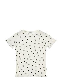 Mads Nørgaard Pointella Trixina Tee Aop - White - 164