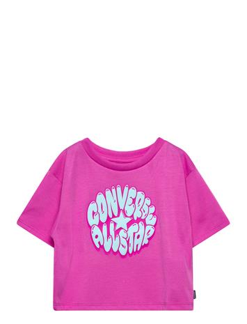 Converse Cnvg Bubble Graphic Boxy Tee - Purple - 116/122