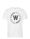 WOOD WOOD Wwola Tirewall T-Shirt Gots - White - 164-176