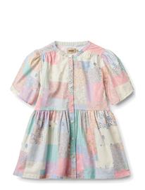 Wheat Dress S/S Annabell - Multi/patterned - 152