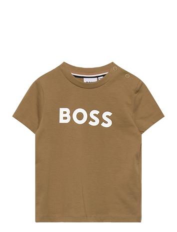 BOSS Short Sleeves Tee-Shirt - Brown - 94