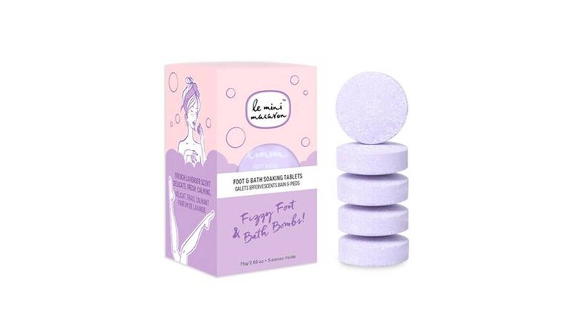 Le Mini Macaron Fizzy Foot Bath Bombs (U) 10 ml