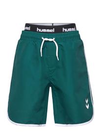 Hummel Hmljr Reg Long Board Shorts - Green - 164