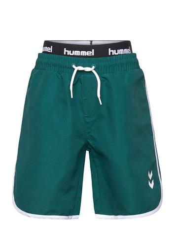 Hummel Hmljr Reg Long Board Shorts - Green - 164