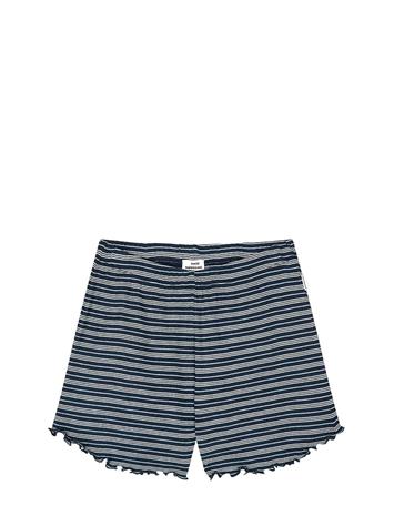 Mads Nørgaard 2X2 Cotton Stripe Prixa - Navy - 176