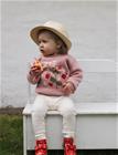 Petit Piao Ppellen Knit Pullover - Pink - 122
