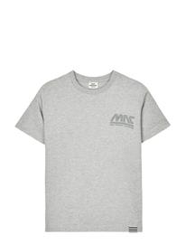 Mads Nørgaard Printed Tee Thorlino Logo Tee - Grey - 164