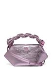 Ganni Metallic Mini Bou Bag - Pink - ONE SIZE
