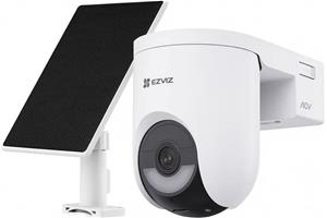 EzViz HB8 Lite 2K+ Kit valvontakamera + aurinkopaneeli