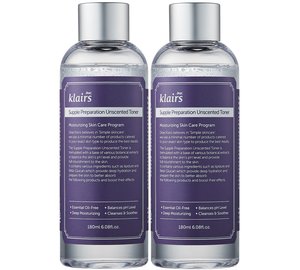Klairs Supple Preparation Unscented Toner Duo 2x180 ml