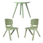Oscar - Kids Table + 2 x Chair â€“ Pastel Green Set