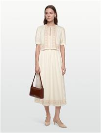 nué notes Cagua Dress - Cream - 42