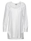 GANNI Cotton Poplin Square-Neck Mini Dress - White - 42
