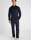 Lindbergh Fine Corduroy Shirt L/S - Navy - XXL