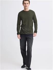 Blend Bhbror Pullover - Khaki green - XXXL