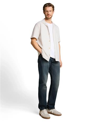 Tom Tailor Striped Shirt - White - XXL