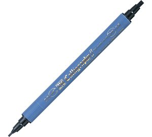 ZIG kaksipäinen musta II TC-3100 kalligrafiakynä