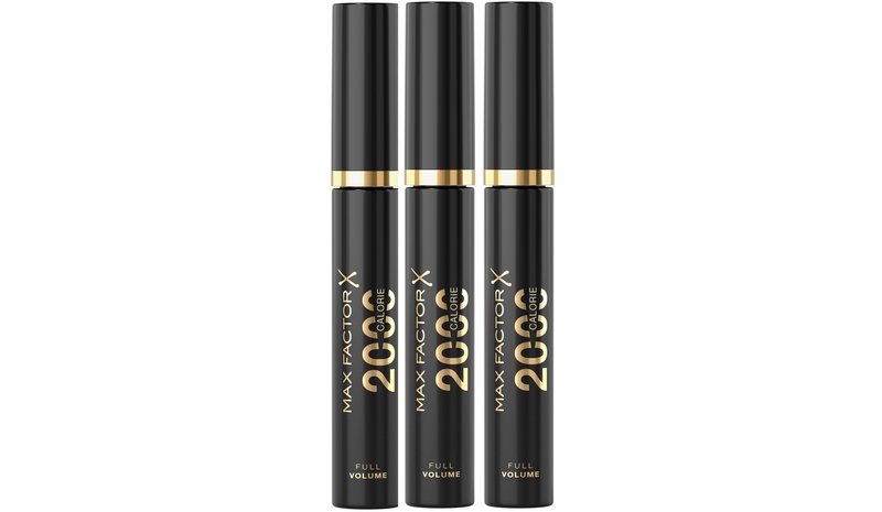 Max Factor Bundle 2000 Calorie Mascara 001 Black 9 ml x 3