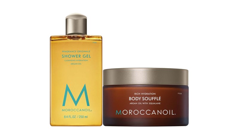 Moroccanoil Bundle Shower Gel 250 ml & Body Soufflé 200 ml