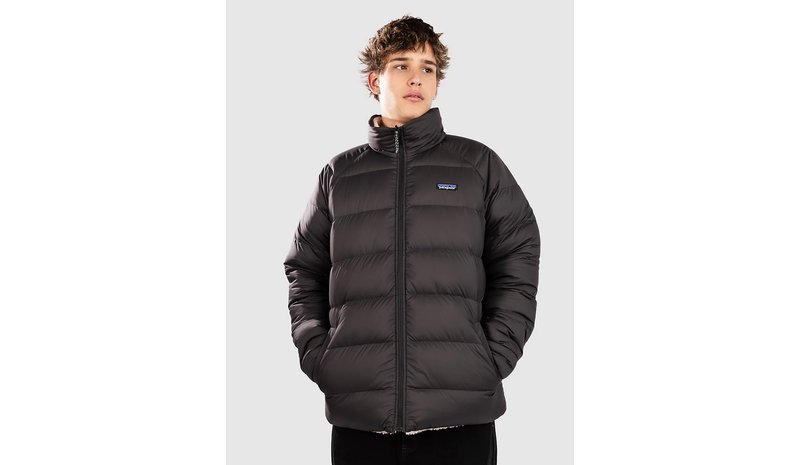 Patagonia Reversible Silent Down Takki black Miehet