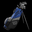 Wilson - 1200 TPX Graphite Golf Package Set with 10 Clubs and Bag - Blue