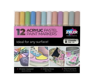 Zieler - Paint Markers Pastel Fine (609299513)