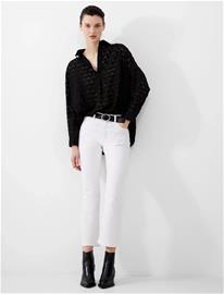 French Connection Stretch Ankle Boot Cut Jean - White - 40