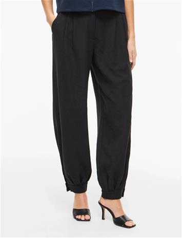 Vila Vinuna Balloon Pants /Ln - Black - 40