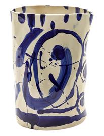 Serax Vase L Blue Sophia - Blue - ONE SIZE
