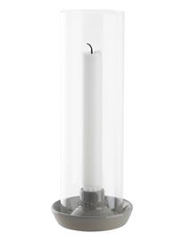 ERNST Candleholder - Grey - H23.5CM